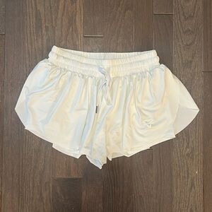 White amazon athletic shorts